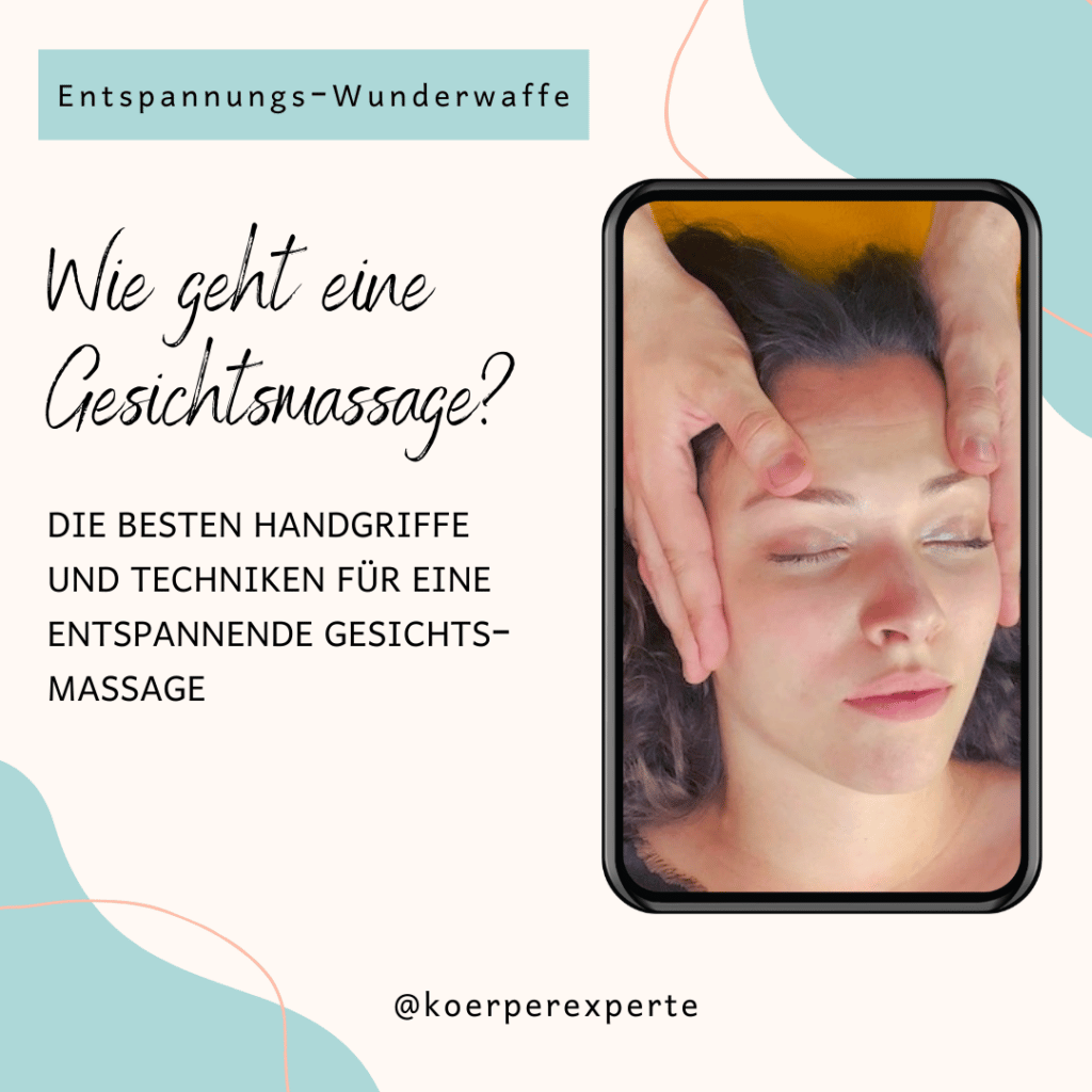 Gesichtsmassage Partner Massage Online Kurs Anleitung Geschenk