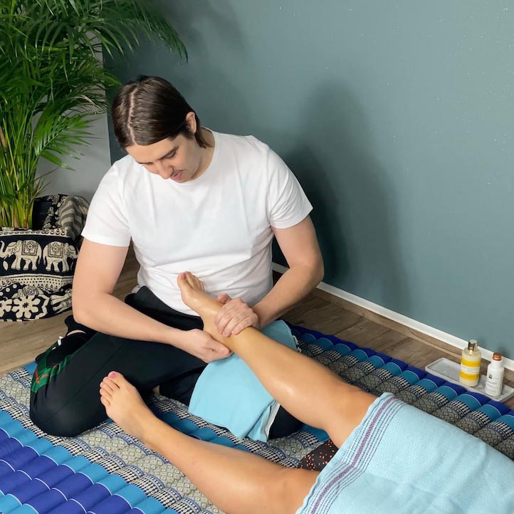 Fuss Massage ekstatisch Partner massage